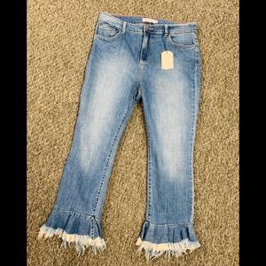 Fringe jeans plus